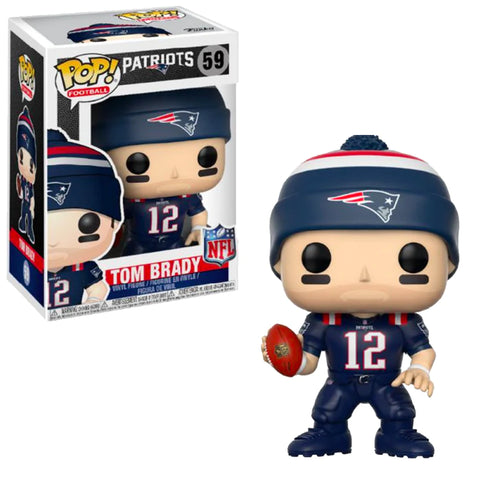 Funko POP! Sports NFL: New England Patriots Tom Brady (Patriots Color Rush)